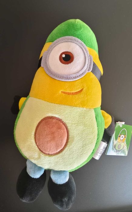 NEW! Jucărie pluș Minions Avocado Stuart 20 cm cu etichete
