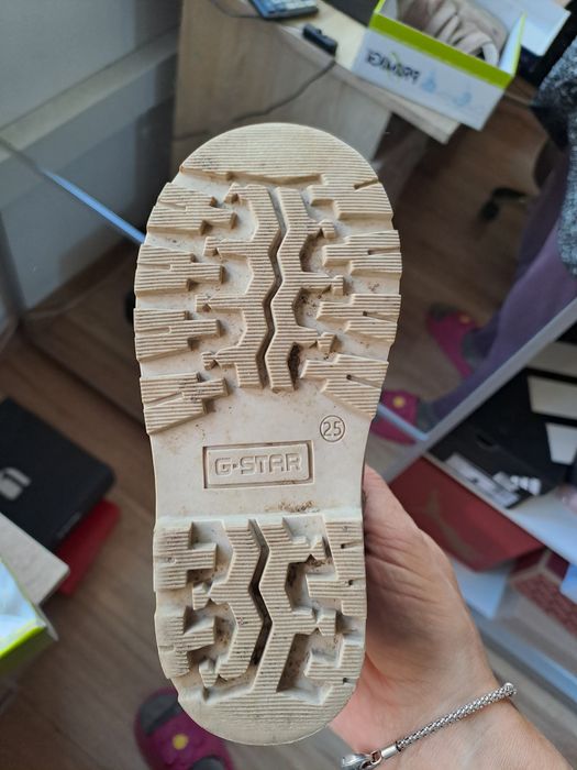 Детски кецове апрески и боти за момиче номер 24, 25/ Adidas, G star