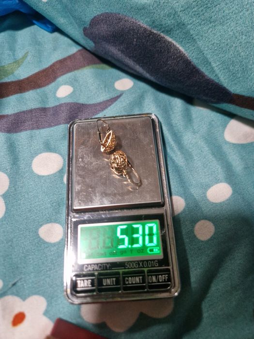 Cercei vechi din aur14k