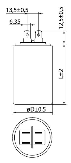 Конденсатор пусковой для электродвигателей Петропавловск