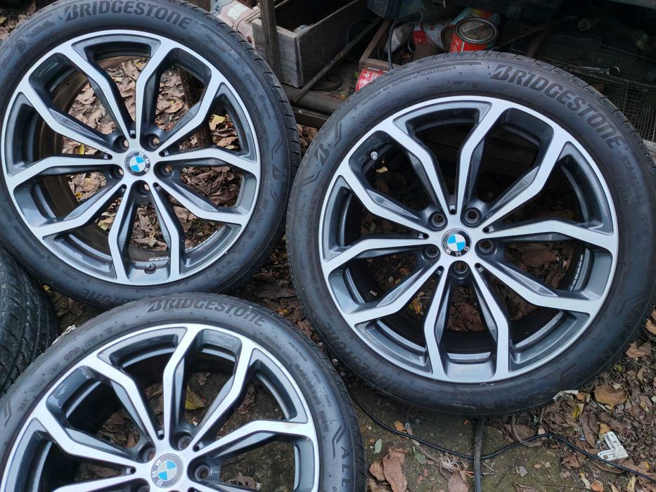 Jante roti complete BMW de vară R 20 X5 G05 X6 G06 / BMW X3 G01 X4 G02