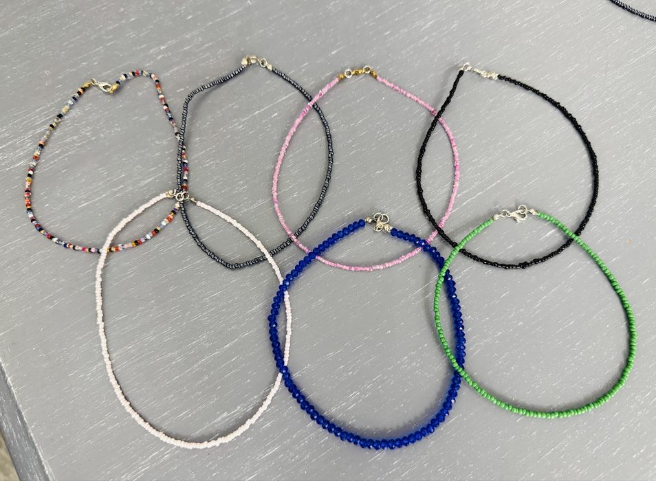 чокеры  из  бисера