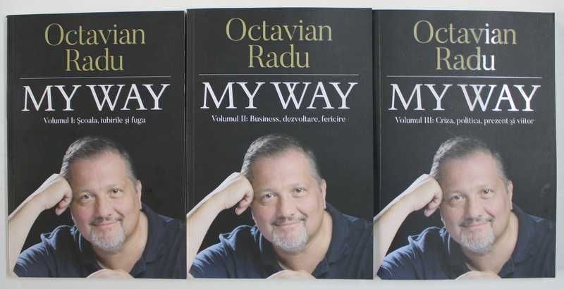 Carte My way de Octavian Radu, 3 volume