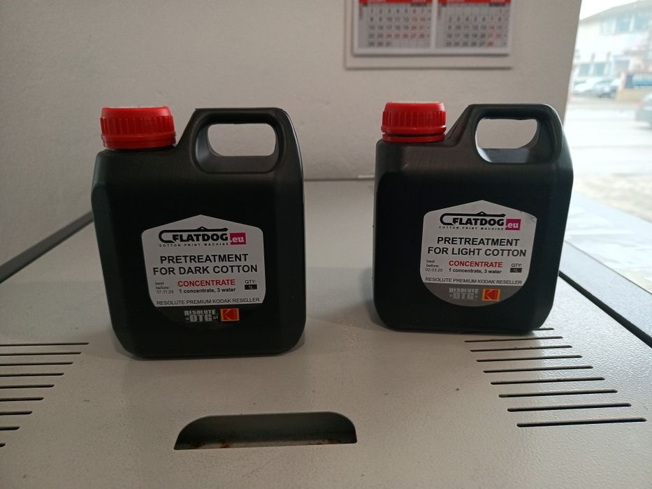 Претрийт машина Shultze за DTG печат на тениски.