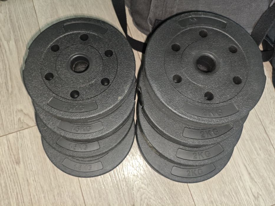 гантели- штанга 15 кг