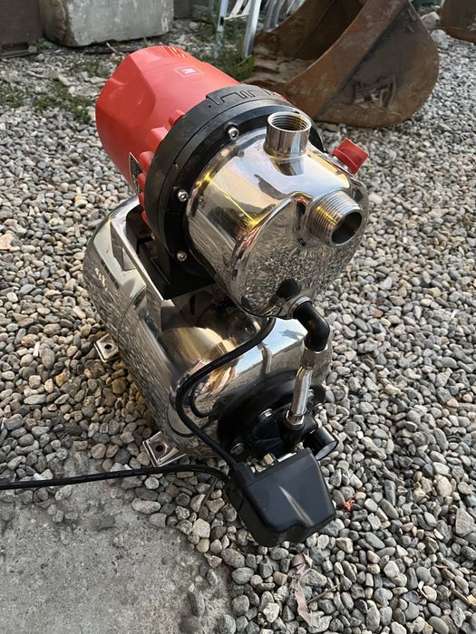Einhell GC-WW 1250 NN - Hidrofor, 1200 W, 8 m, 20 l, 83 l/min, carcasa inox, monofazat
