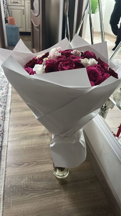 Букет роз свежие