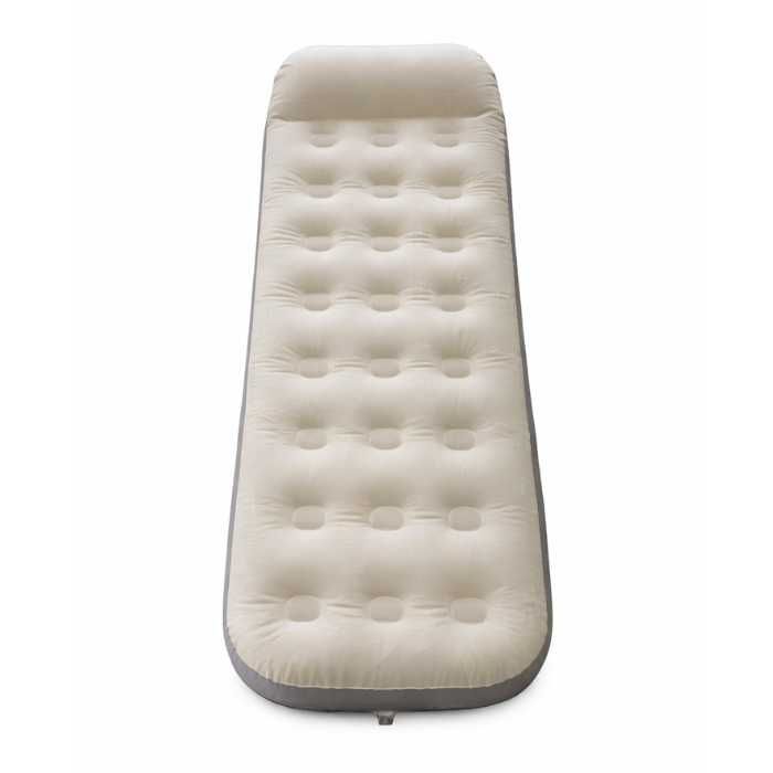 Единичен надуваем матрак с помпа за авто седалка, airbed 191x73см