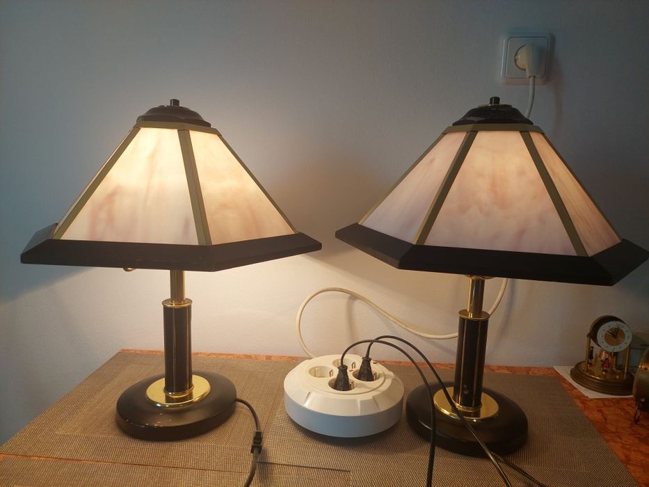 Veioza, lampa electrica veche