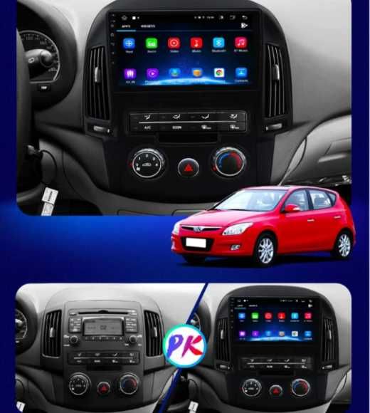 9-инчова мултимедия за HYUNDAI i30 (2007–2011) + подарък камера
