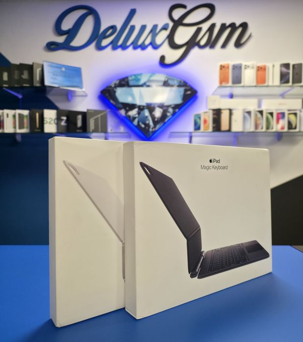 Magic Keyboard Ipad 11" / M3 / sigilat / Black/White / DeluxGSM