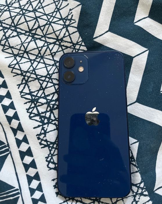 LICHIDARE STOC! Telefon Mobil / Smartphone Iphone 12 Mini Albastru  Baterie 75%