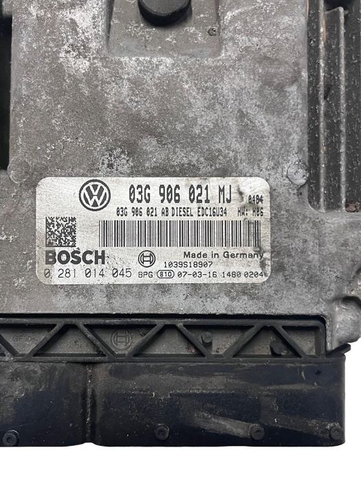 Kit Pornire Volkswagen Touran Cutie Automata Dsg 1T1, 1T2 2003 - 2010 Facelift 2.0 Tdi Bmm 03G906021Mj