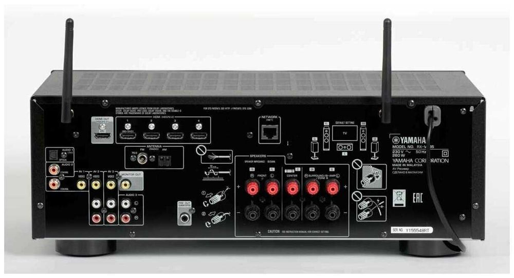 Ресивер RX-V385 для дом. Кинотеатра