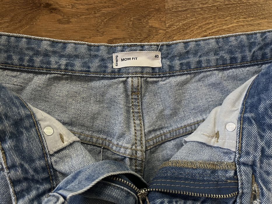 Дамски дънки, прав крачол