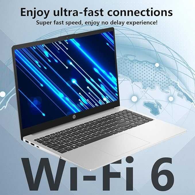 HP 255 G10 Laptop AMD Ryzen 5-7535U DDR5 16GB 512GB  15,6 FHD IPS