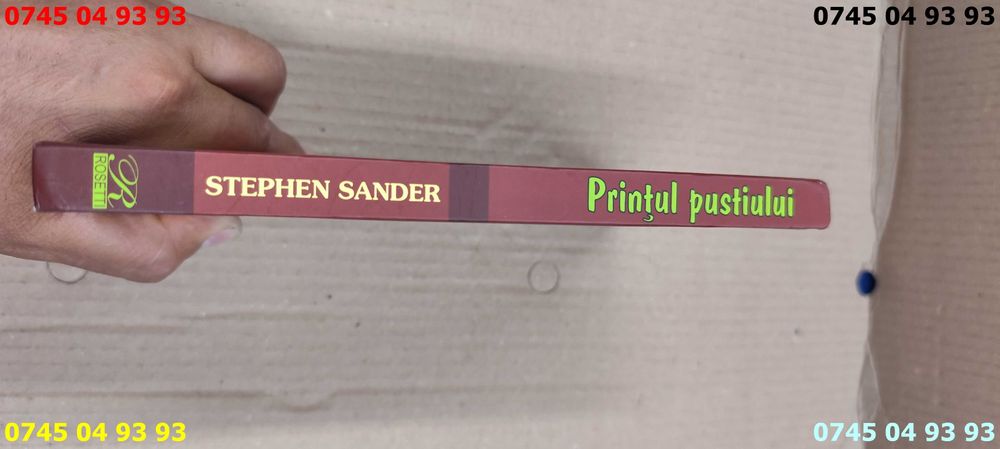carte carti printul pustiului stephen sander