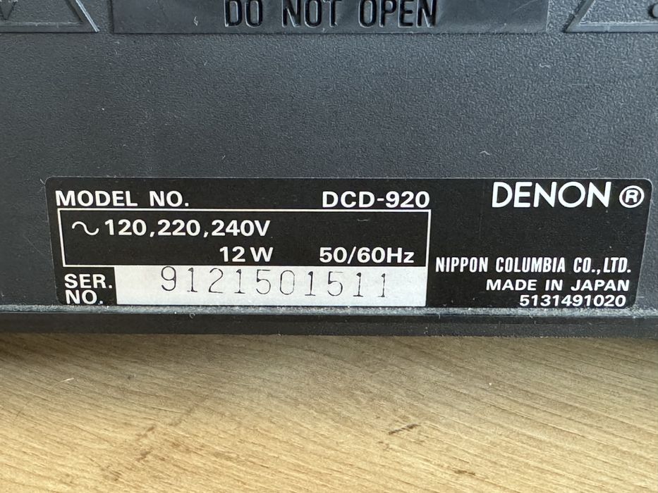 CD player Denon DCD-920