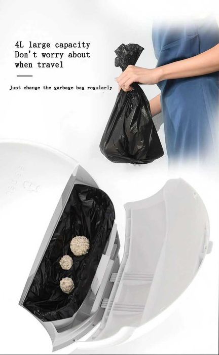 Автоматична котешка тоалетна, самопочистваща се с Wi-Fi връзка