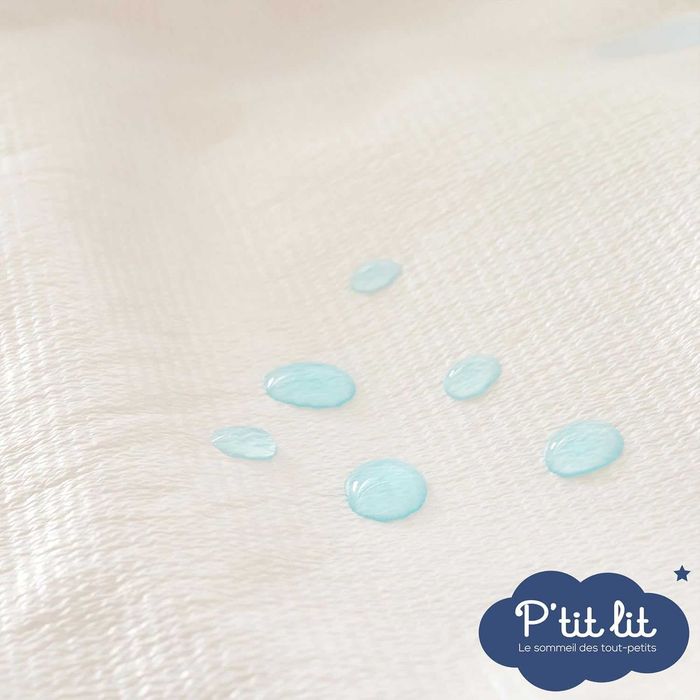 Бебешка легло YappyMove 120x60 бяло, люлеещ механизъм + матрак+чаршаф