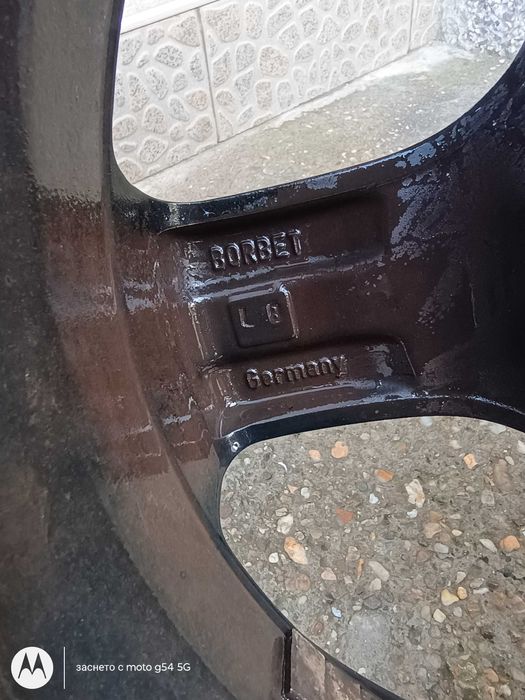 джанти 5x112  195/60 r15 BORBET+ЗИМНИ ГУМИ