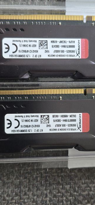 Vandut Memorie Ram Kit 16Gb 2133Mhz Kingston Fury DDR4 2 x 8GB