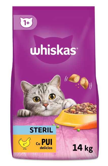 Храна за котки Whiskas в големи опаковки