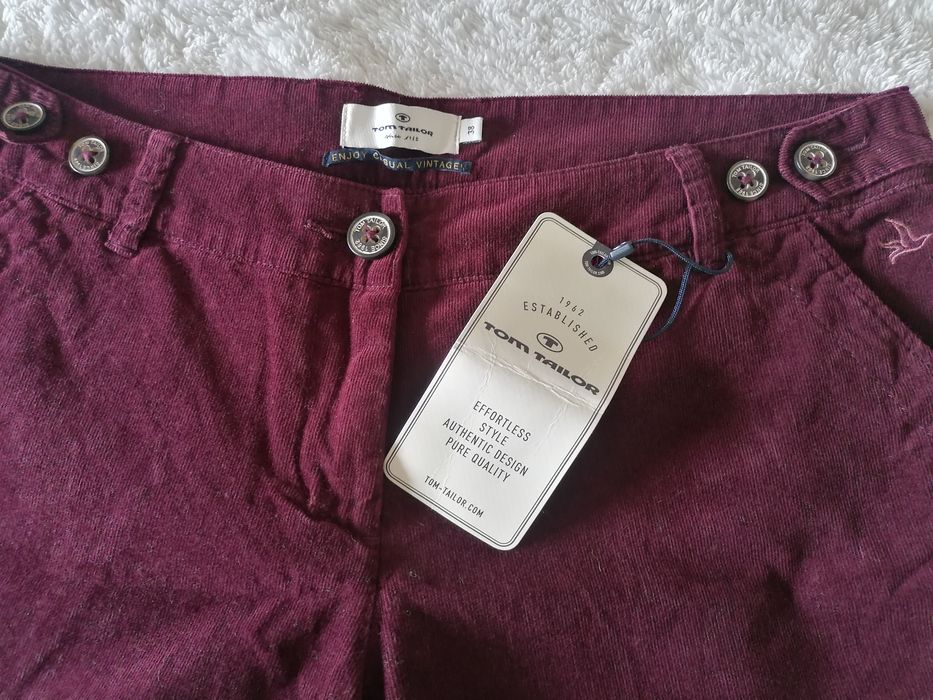 Pantaloni Tom Tailor bumbac