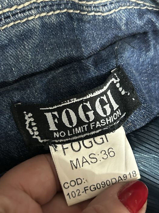 Palton denim Foggi superb