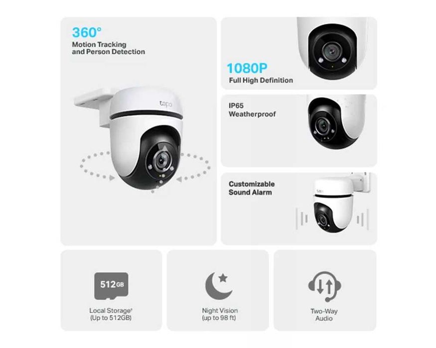 Външна камера Tapo C500 FULL HD