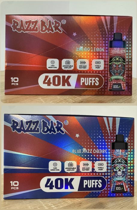 Vape Razz Bar 40000 pufuri