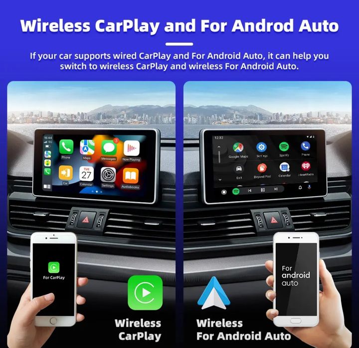 CarPlay/ Android auto беспроводной модуль.