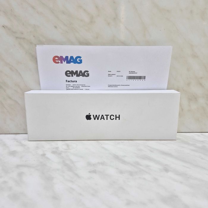 Apple Watch SE 3, GPS 40 mm Midnight, Sigilat 2 ani Garantie Zeus Amanet Militari 35180