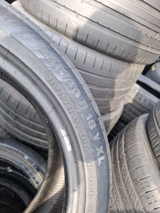 Vand 2 sau 4 anvelope 245 40 18 continetal de vara