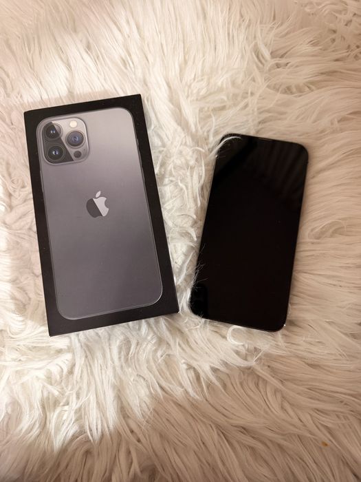 IPhone 13 Pro Max 128GB Graphite | Liber de rețea | Cutie+cablu
