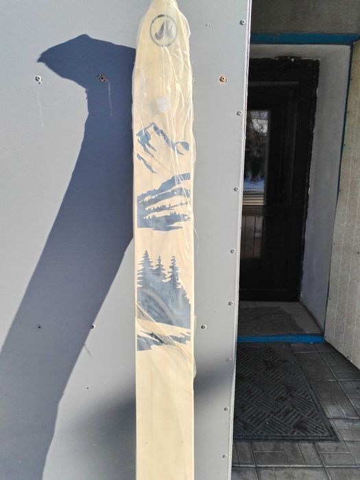 лыжи лесные деревянные