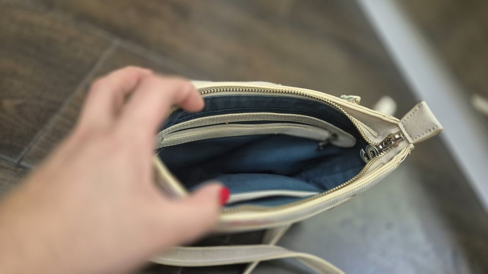 Чанта Desigual беж