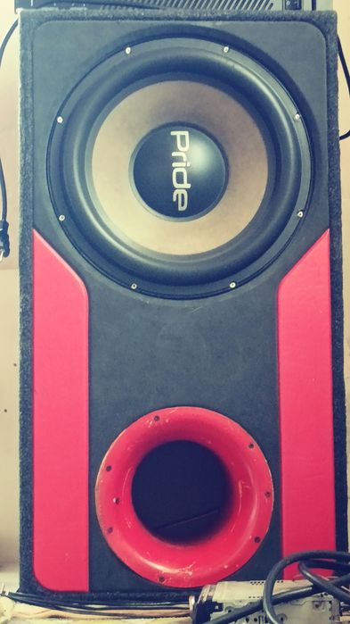 Subwoofer Pride 15 inch-1750W RMS+Incintă Custom