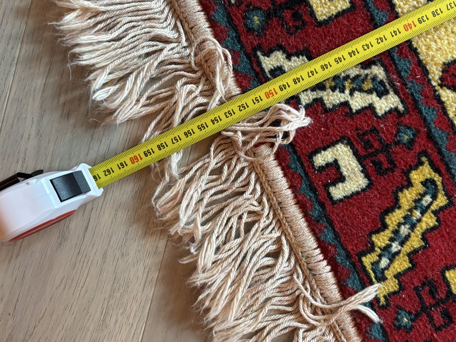 Вълнен винтидж килим пътека 70/160 тип чипровски