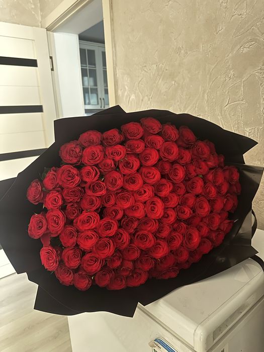 Букет большой 101 роза