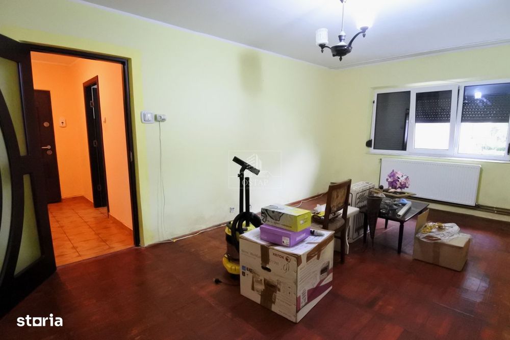 zona Nord-apartament 3 camere decomandate-parter inalt-centrala propri