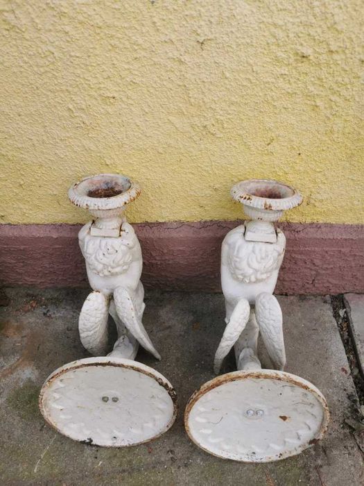 Set aplica perete exterior din fonta