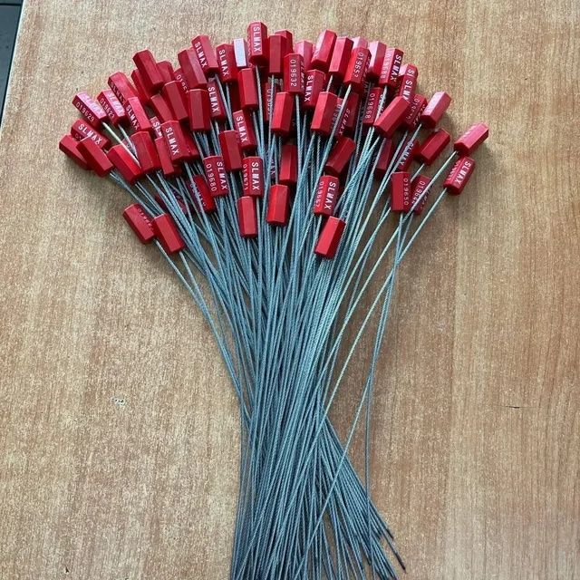 Пломба/Пломба тросовая 27 см номерная / Trosli plomba 27 sm raqamli