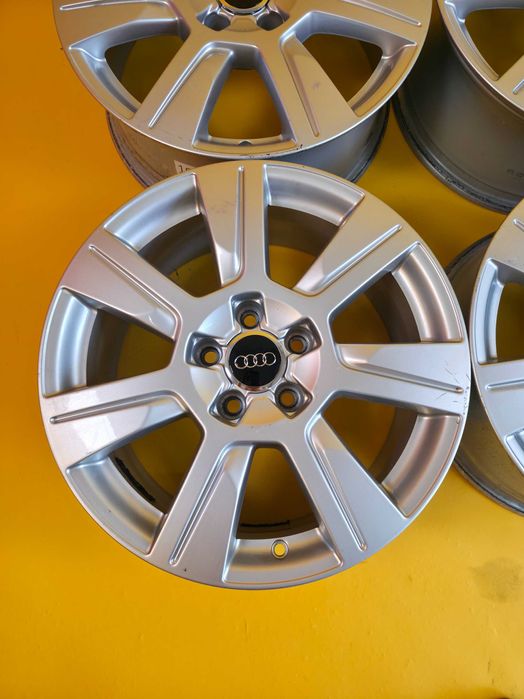 4 Jante Aliaj 5x112 17'' OEM AUDI A6 4F A4 A3 Q2 Q3 - 7J ET 42