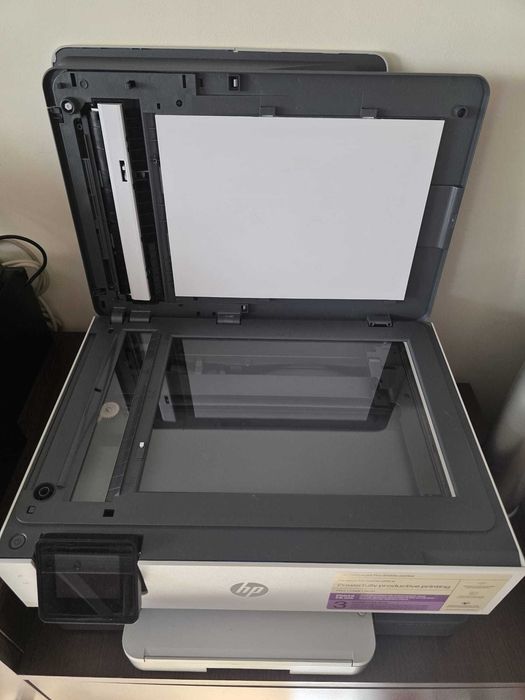Imprimanta Multifunctional inkjet color HP Officejet Pro 8122e, Format scanare A4, ADF, Wireless, HP+, Eligibil Instant Ink