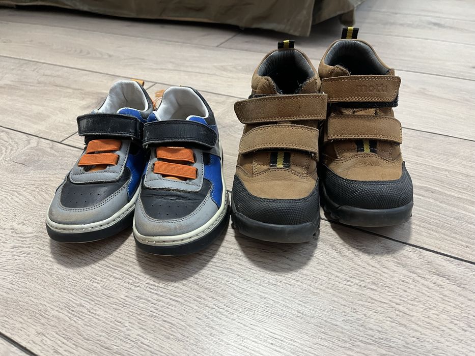 Ботинки демисезонные кожаные 27