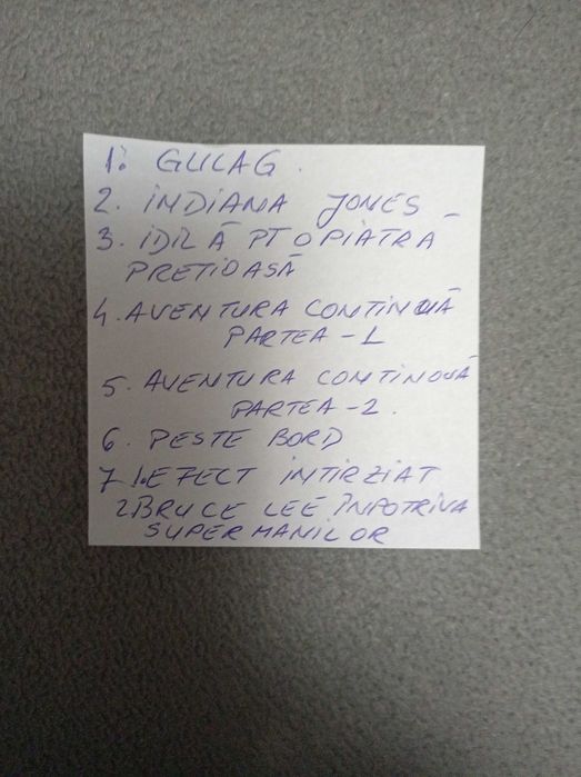 Casete vhs de colectie