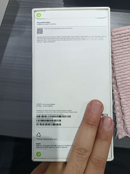 iPhone 16 Pro Max 256gb