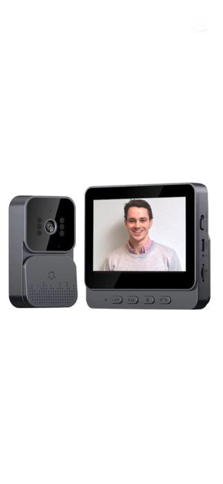 Sonerie cu Display, video interfon bidirectional,FHD 1080P, Sigilat