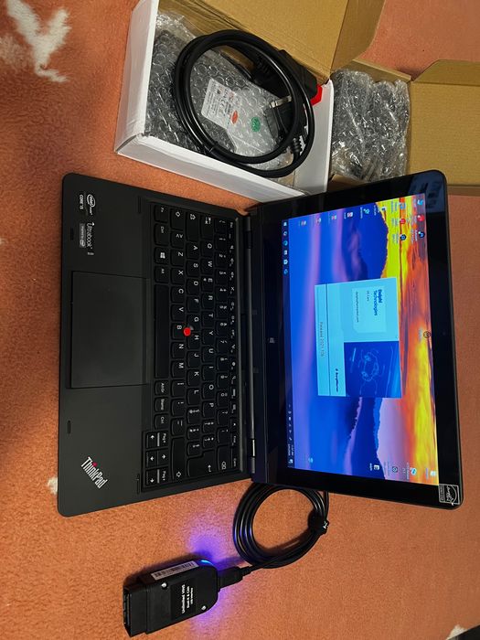 Kit tableta / laptop  Lenovo D330 + tester / diagnoză delphi 2021 + VCDS 2025